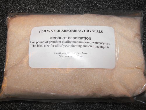 4 lbs Large Water Absorbing Polymer Crystals Soil Moist Cricket Made in USA