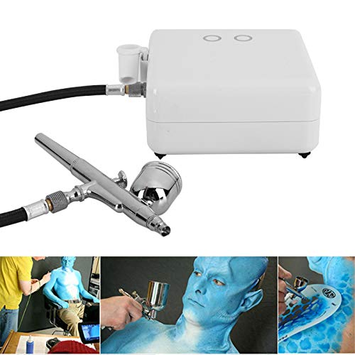01 Airbrushing System Kit, 0.3mm Portable Airbrush Set for Cakes A...