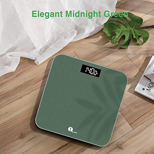 1 BY ONE Digital Body Weight Scale, Bathroom Weighing Scale for Pe...