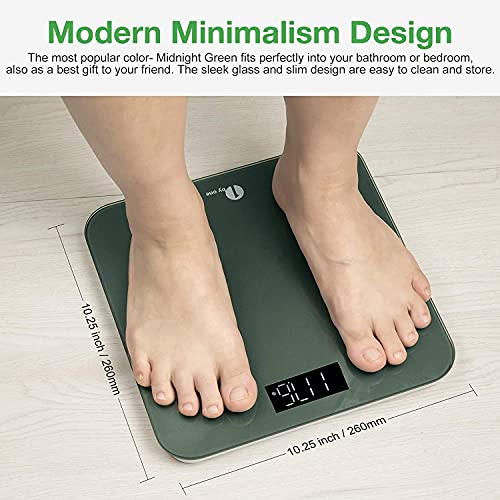 1 BY ONE Digital Body Weight Scale, Bathroom Weighing Scale for Pe...