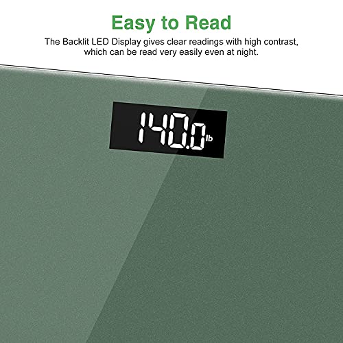 1 BY ONE Digital Body Weight Scale, Bathroom Weighing Scale for Pe...