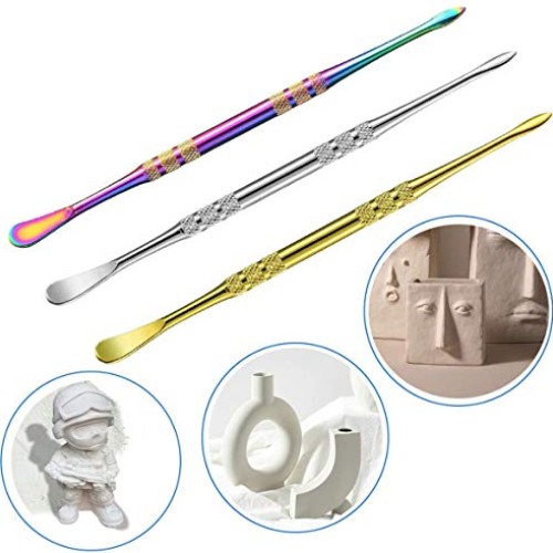 6 Packs Wax Carving Tool Wax Tool Carving Tool Stainless Steel Too...