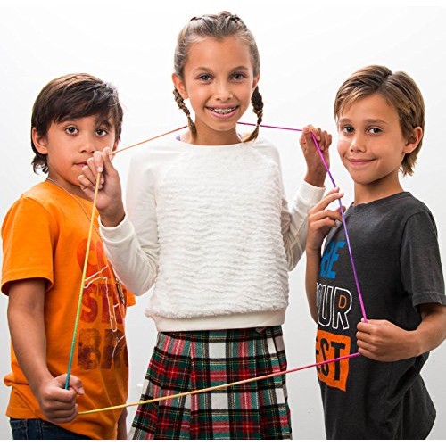 Chinese Jump Rope or Kids 12 Pack by JA-RU Jumping Game I | Girl...