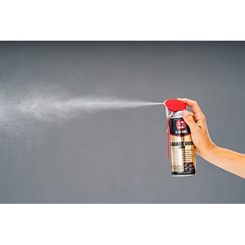 3-IN-ONE Professional Garage Door Lubricant with SMART STRAW SPRAY...