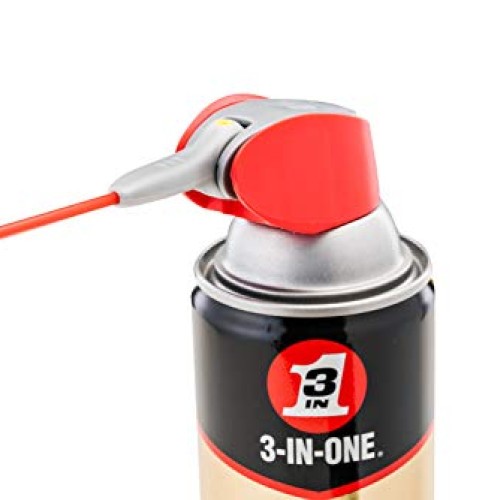 3-IN-ONE Professional Garage Door Lubricant with SMART STRAW SPRAY...