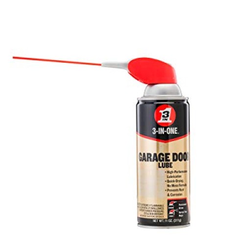 3-IN-ONE Professional Garage Door Lubricant with SMART STRAW SPRAY...