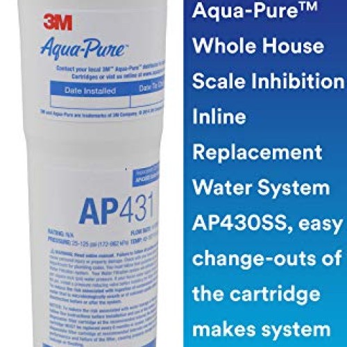 3M Aqua-Pure Whole House Scale Inhibition Inline Water System AP43...