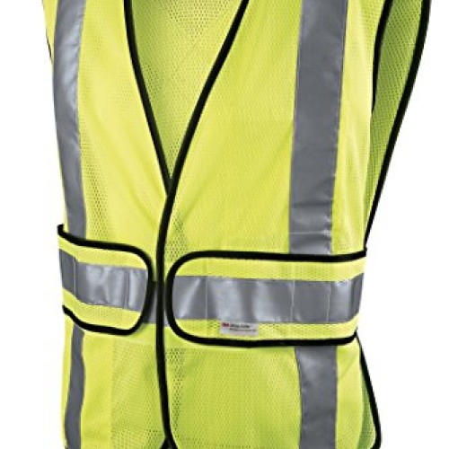 3M Reflective Construction Safety Vest with 5 Point Tear Away, Cla...