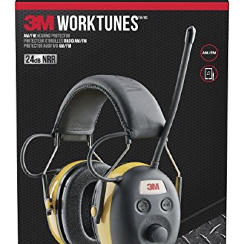 3M WorkTunes Connect Hearing Protector, Wired - 90541-80025T