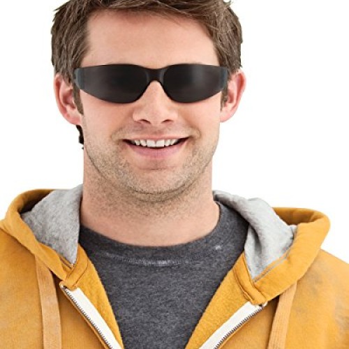 3M - 90835-00000B Safety Outdoor Safety Eyewear, Black Frame, Gray...