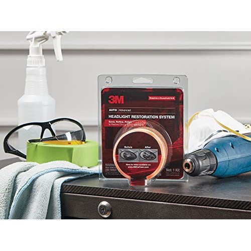 3M Headlight Lens Restoration System, 39008