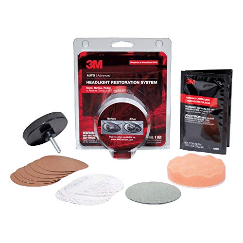 3M Headlight Lens Restoration System, 39008