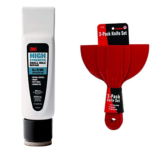 3M High Strength Small Hole Repair, All in One Applicator Tool & R...