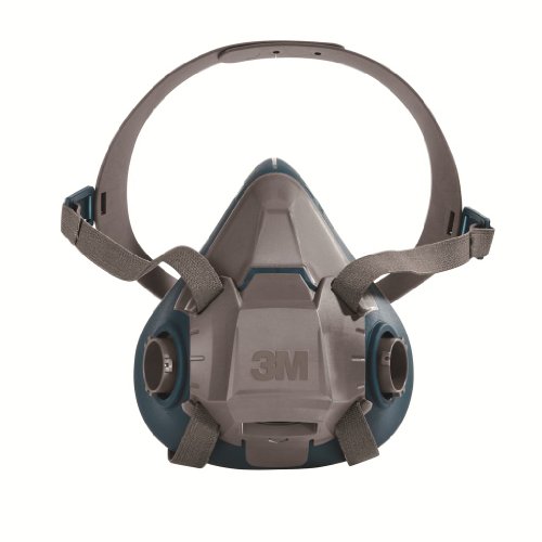 3M Rugged Comfort Half Facepiece Reusable Respirator 6503/49491, L...