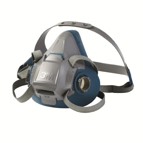3M Rugged Comfort Half Facepiece Reusable Respirator 6503/49491, L...