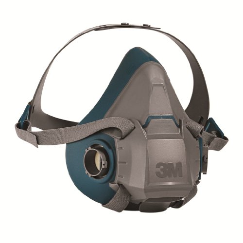 3M Rugged Comfort Half Facepiece Reusable Respirator 6503/49491, L...