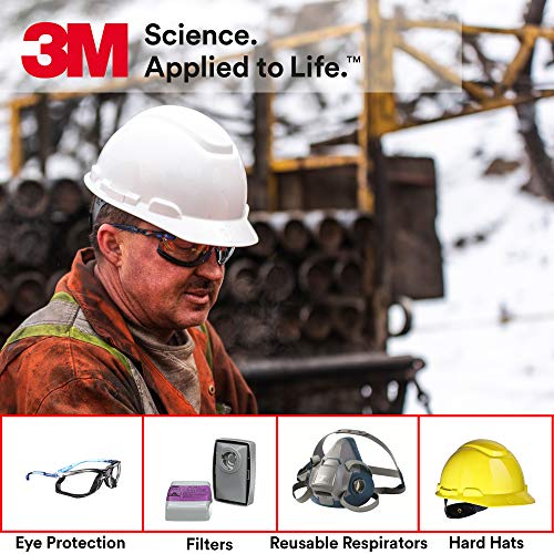 3M Safety Glasses, Virtua CCS, ANSI Z87, Anti-Fog, Gray Lens, Blac...