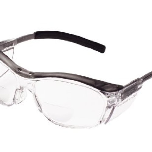 3M Safety Glasses with Readers, Nuvo Protective Eyewear, +2.5, ANS...