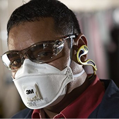 3M Safety Glasses with Readers, Nuvo Readers, +2.0, ANSI Z87, Clea...