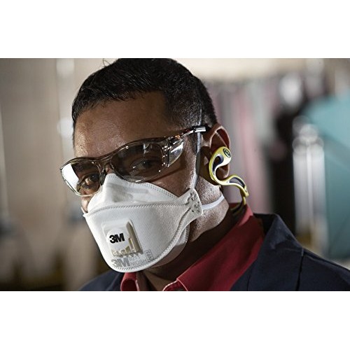 3M Safety Glasses with Readers, Nuvo Readers, +2.0, ANSI Z87, Clea...