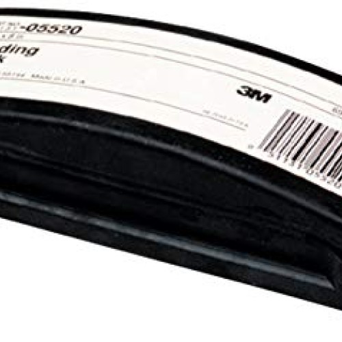 3M Sanding Block, Rubber, 05520, 2-3/4 in x 8 in