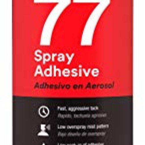 3M Super 77 Multipurpose Permanent Spray Adhesive Glue, Paper, Car...