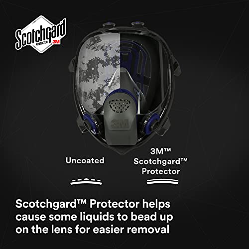 3M Ultimate FX Full Facepiece Reusable Respirator FF-401, Mold, Pa...