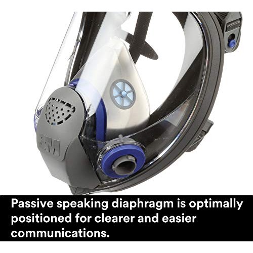 3M Ultimate FX Full Facepiece Reusable Respirator FF-401, Mold, Pa...