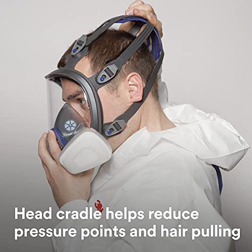 3M Ultimate FX Full Facepiece Reusable Respirator FF-401, Mold, Pa...