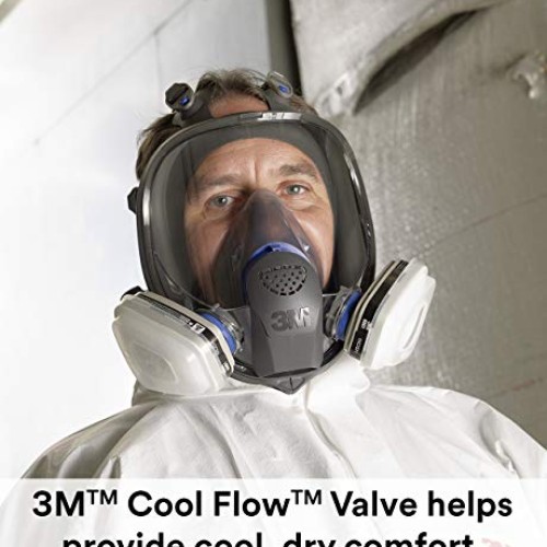 3M Ultimate FX Full Facepiece Reusable Respirator FF-403, Mold, Pa...
