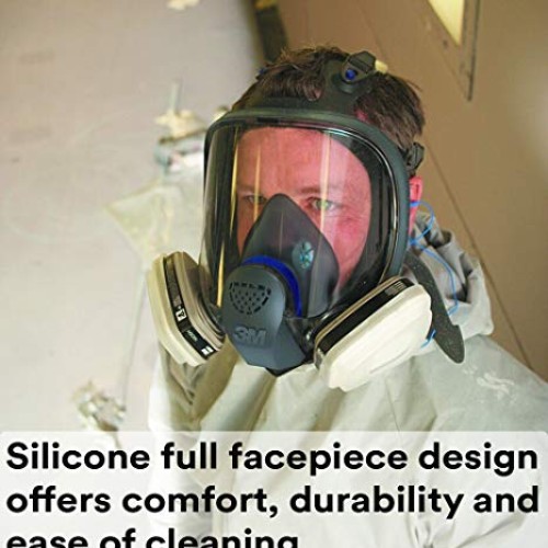 3M Ultimate FX Full Facepiece Reusable Respirator FF-403, Mold, Pa...