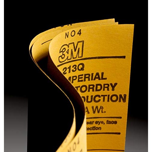 3M Wetordry Abrasive Sheet 213Q, 02040, P320, 9 in x 11 in, 50 she...