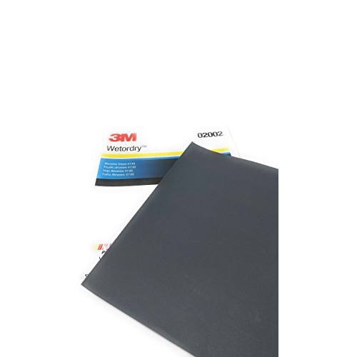 3M Wetordry Abrasive Sheet 413Q, 02002, 9 in x 11 in, 400A, 50 She...