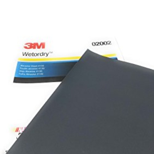 3M Wetordry Abrasive Sheet 413Q, 02002, 9 in x 11 in, 400A, 50 She...