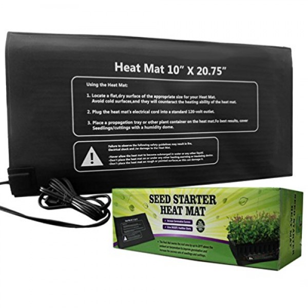 VIVOSUN Durable Waterproof Seedling Heat Mat Warm Hydroponic Heati...