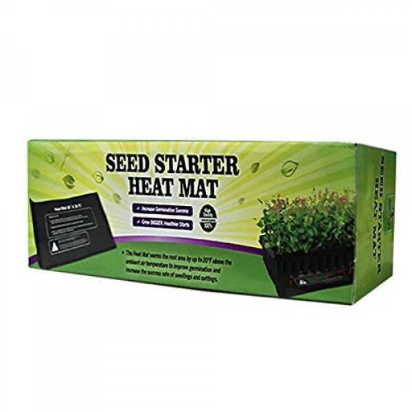 VIVOSUN Durable Waterproof Seedling Heat Mat Warm Hydroponic Heati...