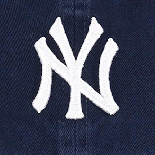 MLB New York Yankees Mens 47 Brand Home Clean Up Cap, Navy, One-...