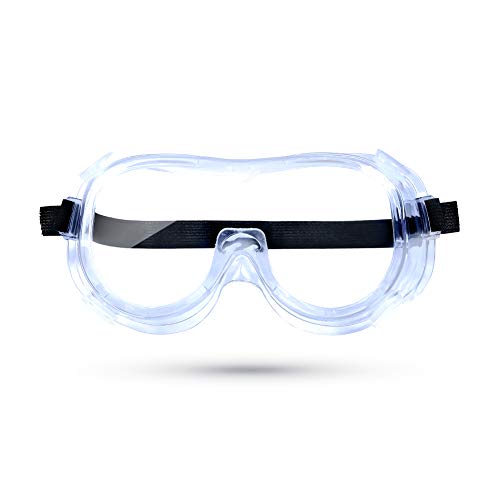 4WDKING Anti-Fog Protective Safety Goggles, Clear Lens Fog-Free An...