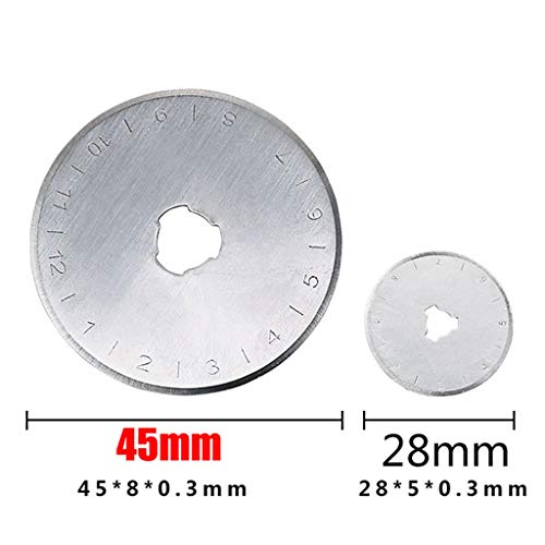 Rotary Cutter Replacement Blades 28mm - Rotary Cutter Blades 10 Pa...