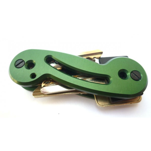 Fan Key Aluminum Key Holder and Pocket Organizer