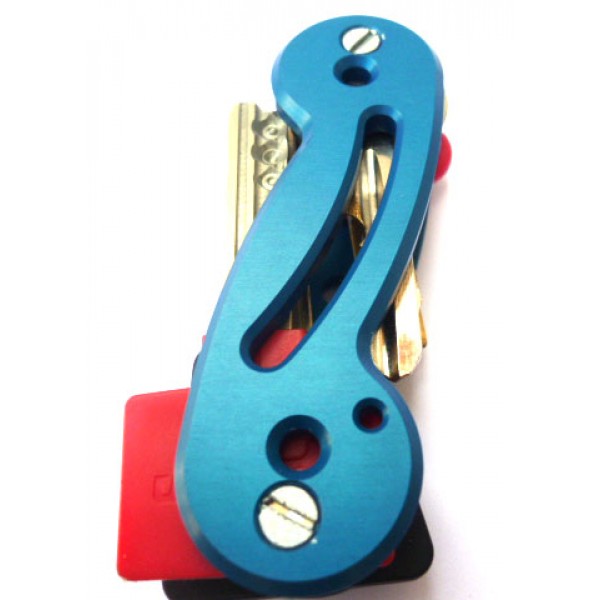 Fan Key Aluminum Key Holder and Pocket Organizer