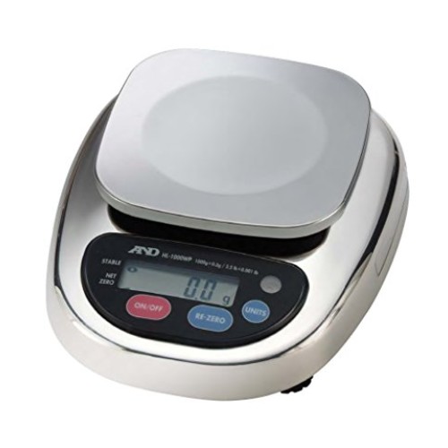 A&D Engineering HL-1000WP Series HLWP Compact Scale, 1000g Capacity
