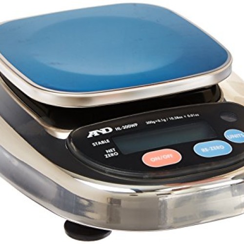 A&D Engineering HL-300WP Series HLWP Compact Scale, 300g Capacity