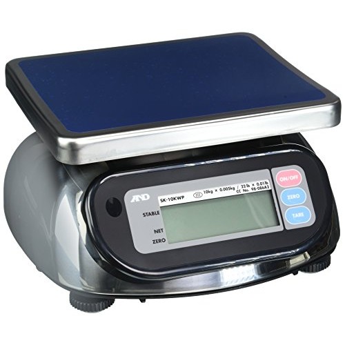 A&D Engineering SK-10KWP Stainless Steel Washdown Scale, NTEP Appr...