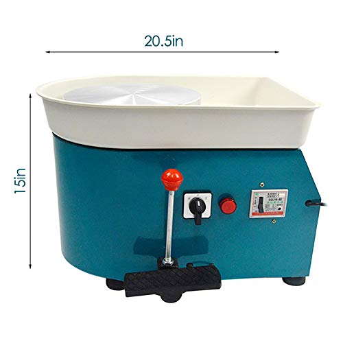 A.B Crew Pottery Wheel Pottery Forming Machine 25CM 350W Electric ...