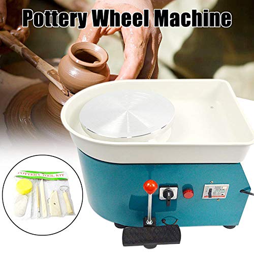 A.B Crew Pottery Wheel Pottery Forming Machine 25CM 350W Electric ...