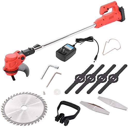 Cordless Electric Trimmer Grass Trimmer Cordless,String Trimmer,La...