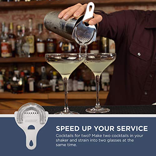 Hawthorne Cocktail Strainer - Stainless Steel Strainer for Profess...