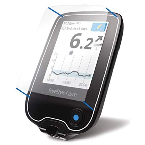 A1C WEAR - 9H Flexible Glass Screen Protector for Freestyle Libre ...