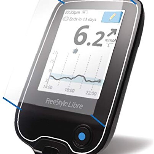 A1C WEAR - 9H Flexible Glass Screen Protector for Freestyle Libre ...